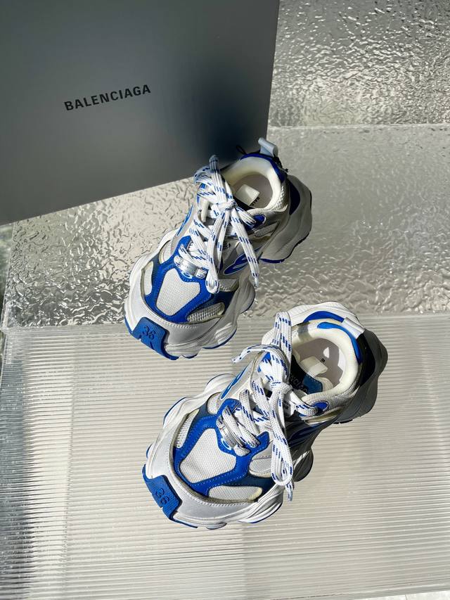 Balenciaga巴黎世家 十代24Ss最新款5Xl Cargo Sneaker系列 情侣款老爹鞋 顶级版本 原厂数据正式发售版本运动鞋原版购入开发 做货 B