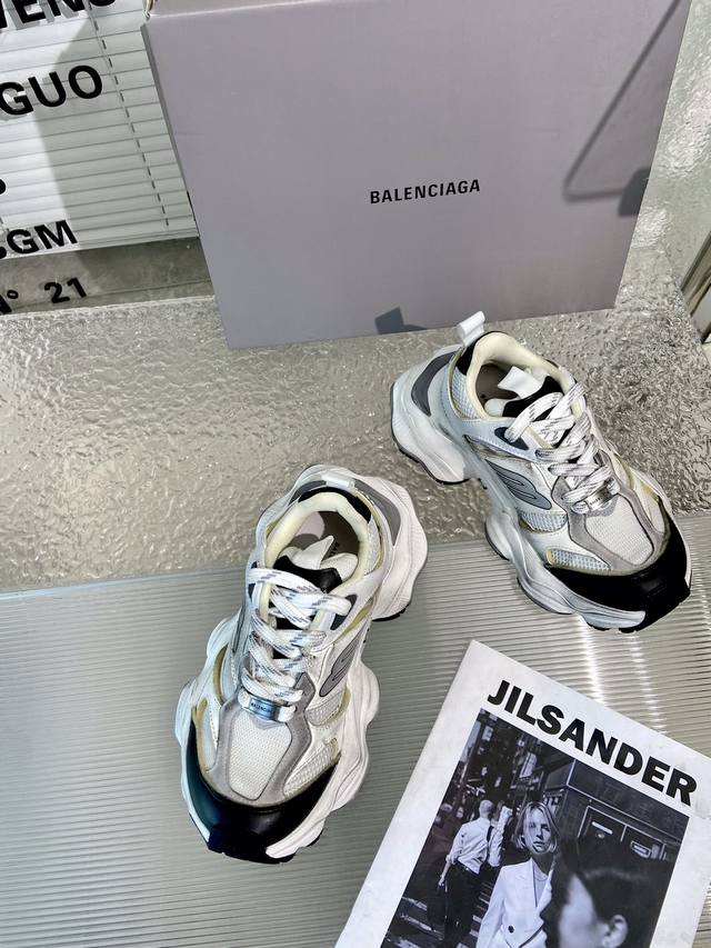 Balenciaga巴黎世家 十代24Ss最新款5Xl Cargo Sneaker系列 情侣款老爹鞋 顶级版本 原厂数据正式发售版本运动鞋原版购入开发 做货 B