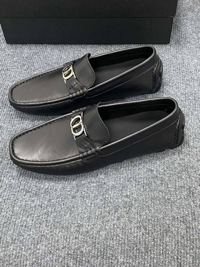 厂价 全球购 英国专柜新款 Dior 迪奥 男士时尚loafer乐福鞋 一脚蹬专柜原版开发。全套包装38一46