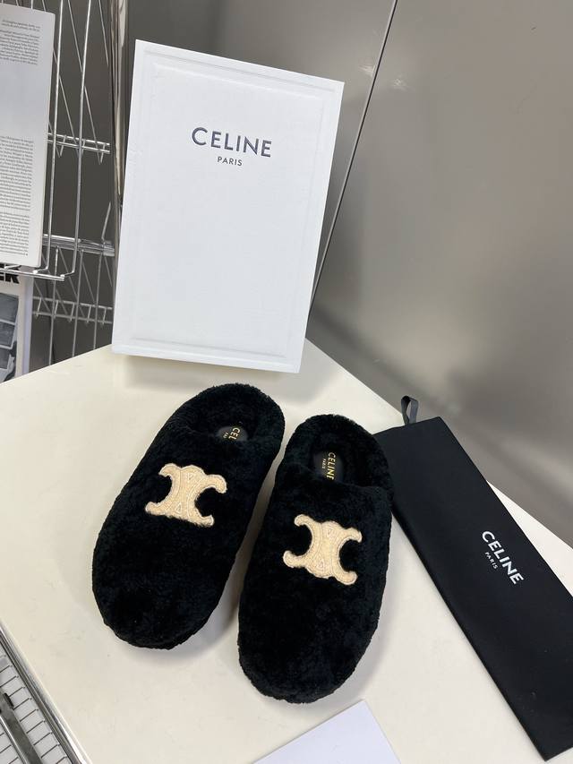 Celine 思琳代级别 春夏新品凯旋门复古罗马拖鞋 进出专柜无压力，重工版，拒绝一眼假low货 原版楦型，调试n次、这款上脚绝对vintage复古风味十足 鞋