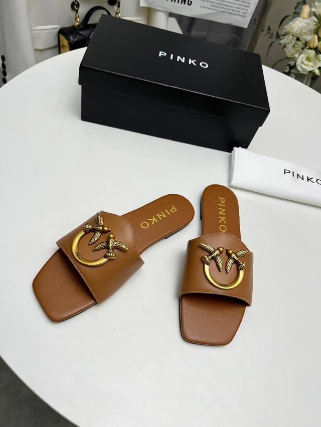 Pinko 新款 面料 牛皮 内里 羊皮，码数 35-42 出厂价 真皮底