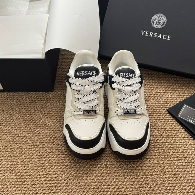 Size:38-45 38 45订做不退换 Versace 范思哲 Odissea 系列 厚底 休闲运动 鞋 - 点击图像关闭