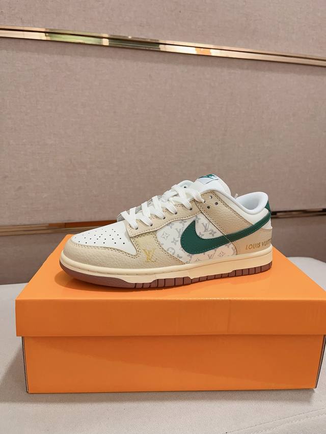 工厂价 会员限定nike Dunk Low By You 专属定制男子运动鞋 Size；36~45 带半码 如今nike Dunk的定制业务在消费者群体中已经越