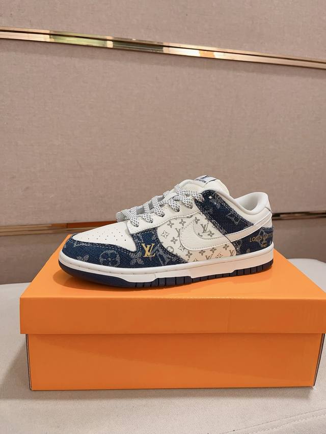 工厂价 会员限定nike Dunk Low By You 专属定制男子运动鞋 Size；36~45 带半码 如今nike Dunk的定制业务在消费者群体中已经越 - 点击图像关闭