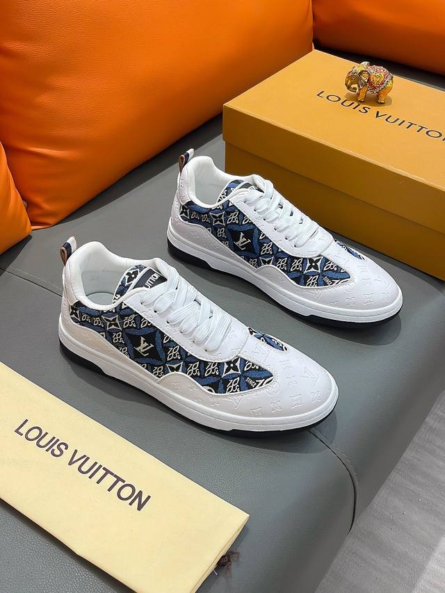 商品名称：Louis Vuitton 路易 威登 正规码数 38-44 休闲鞋 商品材料：精选 牛皮鞋面，柔软羊皮内里；原厂大底。 - 点击图像关闭