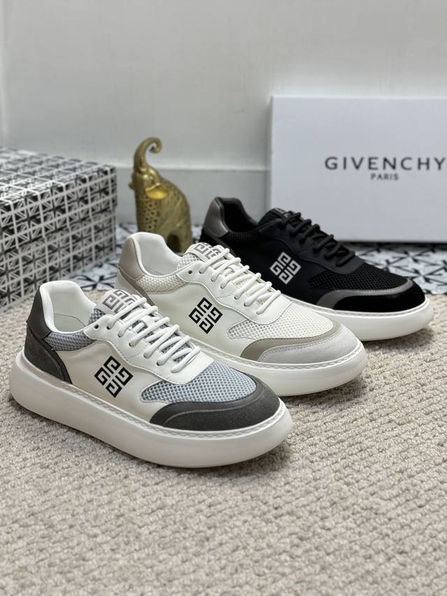 出厂价 实价 Givenchy 纪梵希 高端品质 原单鞋面小牛皮、进口丝光网布，内里：水染进口羊皮，大底：1：1超轻tpu原版复刻 超高品控 做工精细：凸显 高