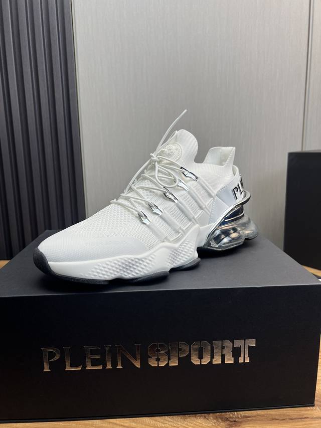 工厂价 Philippplein Pp.全新sport系列运动鞋 面料：原版定制进口飞织拼接皮质 内里：原版定制进口透气网 垫脚：原版定制透气网注塑成型 大底：