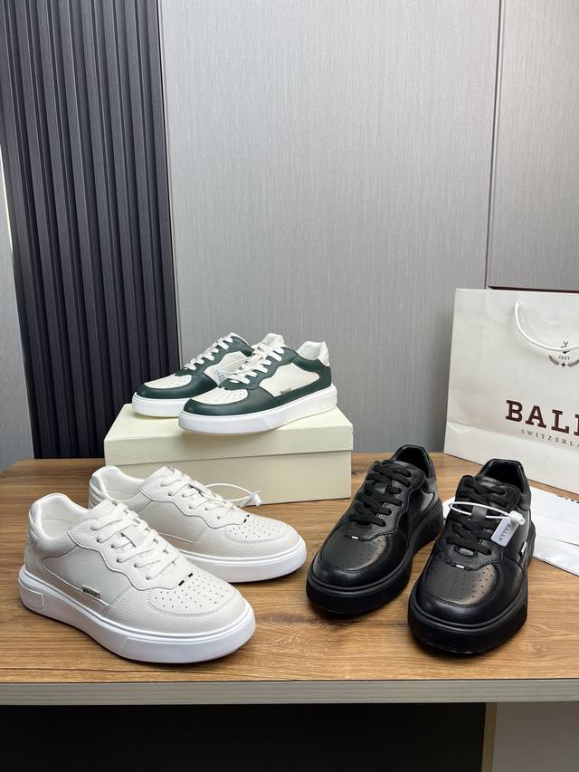 工厂价 巴利-Bally家原单新品系列,1:1出货 高档牛皮+牛皮内里,原版发泡大底，轻便舒适脚感！38-45 38.45订做