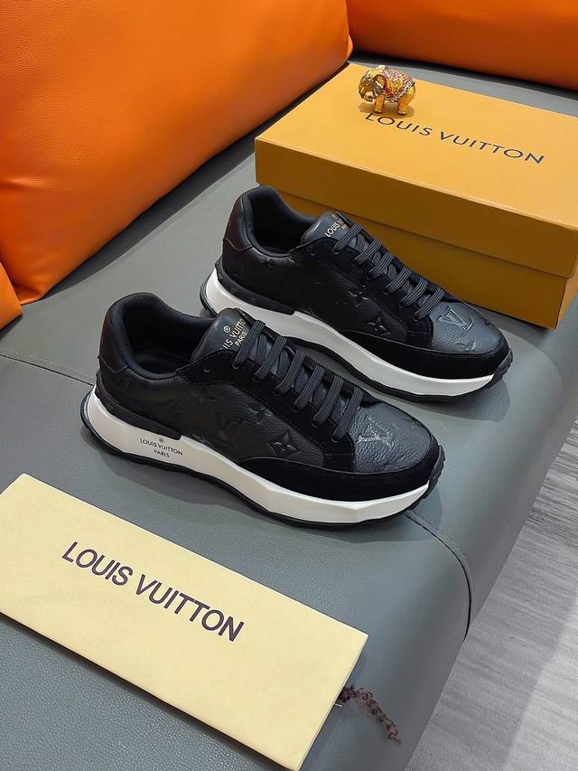 商品名称：Louis Vuitton 路易 威登 正规码数: 38-44 休闲鞋 商品材料：精选 牛皮鞋面，柔软羊皮内里；原厂大底。 - 点击图像关闭