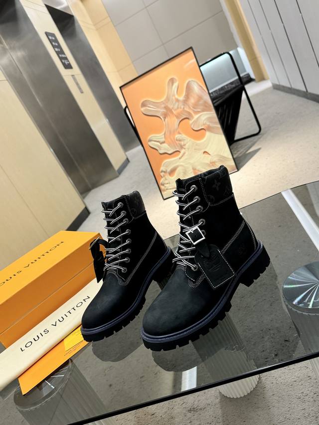 实价不让利 Louis Vuitton X Timberland联名 Via Instagram Lv 224 早秋 添柏岚 大黄靴 众多明星上脚 多组穿搭 秋