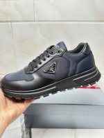 品牌：PRADA 普拉达 等级： 原单品质 鞋面：丝绸牛皮 内里：牛皮里+牛皮踮脚 原版：TPU+发泡组合底 颜色：实物图 码数：38-45 45定做不退换