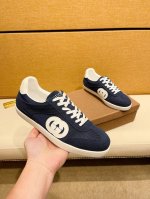 工厂价 Gucci 古奇 新款男鞋高端品牌，最新時尚休闲男鞋，潮流百搭之款，轻松运动风，鞋面意大利进口头层牛皮 真皮内里 加超精细做工 原版个性时尚橡胶耐磨大底