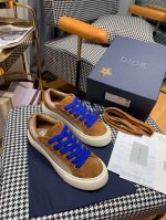 高端品质批 升级顶级高端版本，专柜1：1，细节线条做到极致！ Dio* 23Ss Sneakers 迪奥 意大利经典工艺全面上线网红媲美帆布鞋，原版材质一比一订