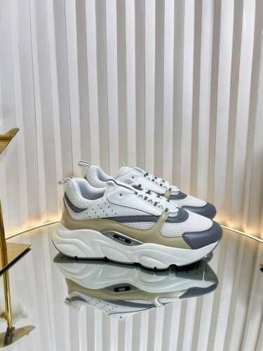 Dior 迪奥 经典款 B22情侣款系列 网面 休闲 运动鞋 老爹鞋原版购入开发 做货 国外超火的D家 运动 老爹鞋 东莞原厂市场最高品质 原版爆拆 完美复刻，