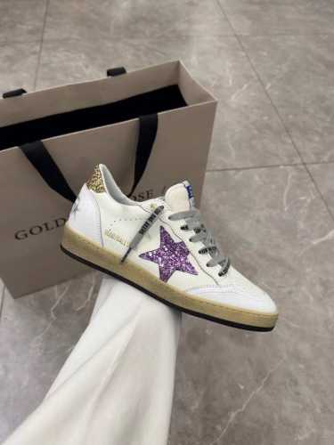 长期做货.订单询价 金尾紫星情侣款顶级代购高版本.低端勿扰 秋冬新款Ggdb小脏鞋双色底厚底板鞋情侣鞋爆款# 此色只支持同色调码. Ggdb Ballstar
