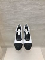chanel 24新款流苏单鞋 小香乐福鞋yyds！ 搭配各种风格都轻松驾驭 小短腿的福音 上脚瞬间秒变大长腿 鞋面牛皮 内里羊皮 真皮大底 Size:35-4