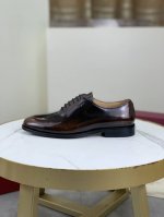 工厂价 顶级品质 真皮大底系列 Salvatore Ferragamo 菲拉格慕商务皮鞋，1:1顶级代购品质，鞋面进口精选原版开边珠小牛皮，内里垫脚均用进口原版