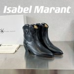 出厂价 Isabel Marant 伊莎贝尔 满满家族风格的一款经典短靴标准的欧美风格代表电绣系列最新配色高靴 原版独家开模做货 鞋面:头层高丝光牛反绒 内里: