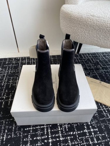 代购级短款 中款 Brunello Cucineli Ss24 New Arrival～ 布鲁内诺库奇内利 秋冬新款 马丁靴 上脚帅气舒适 秋冬一定要有一双bc