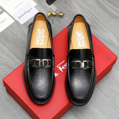 商品商标：Ferragamo 菲拉格慕 商务套脚皮鞋正码码数: 38-44 45.46订做不退换商品材料：精选 头层竖紋牛皮鞋面 牛皮内里 原版大底
