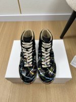 高版本涂鸦情侣款Maison Margiela *马吉拉 20252025春夏新品 专柜新款中帮涂鸦德训运动鞋系列～MM6马吉拉经典阿甘复古休闲运动鞋 四季可穿