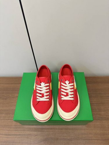 bottega Veneta 2025新款首发Eliot情侣款时尚运动鞋 低帮帆布鞋P330 bv全新的 Eliot