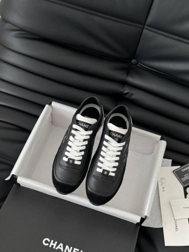 Chanel 25P新款德训鞋高版本高品质手感很轻盈 上脚舒服Size:35-40