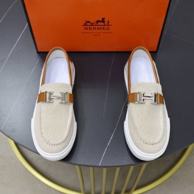 出厂价： 情侣款 品牌：爱马仕her Mes 标准码：男码36 44 45、46可以定做 等级：官网同款 高品质男鞋 材料：原版皮料 搭配柔软羊皮内里 原版防滑