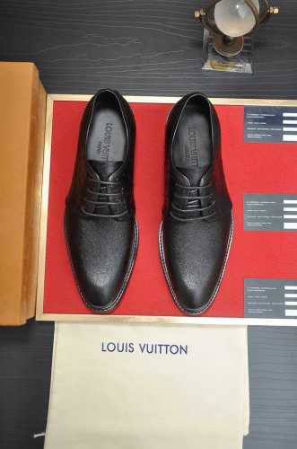 出厂价 Louis Vuitton 羊皮内里 新款牛皮lv正装鞋专柜一比一制作原单品质、进口牛皮鞋面全羊皮内里原单原版橡胶大底、｛高品质看得见｝码数：38-45