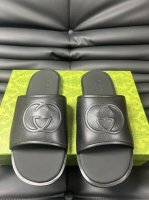 G家 Size:38-45Gucc 古奇 原单品质2024Gucci 古奇 夏季新款 双g 老花 夹脚 一字拖 交叉凉鞋 厚底 拖鞋 沙滩鞋原版购入开发 做货