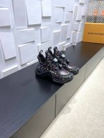 顶级版本： Louis Vuitton 村上隆联名款 LV驴牌L家Archlight经典 老爹鞋 DIY装饰 动物图案 拱桥 运动鞋 太空鞋原版购入开发 做货