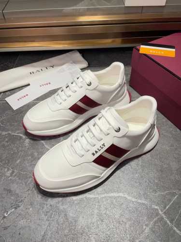 BALLY 巴利 is-高端品质 原单-鞋面纳帕小牛皮 摔纹牛皮 空压品牌logo-内里 垫脚 顶级牛皮，-大底 超轻TPU橡胶发泡 成型大底-超高品控 做工精