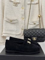 厂价 Chane*｜小香24K秋冬 新品双c毛毛鞋乐福鞋 人见人夸的单品 质感很好又保暖 适合各种场合 码数:35-39 40 41定制
