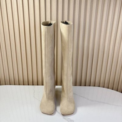 Maison Margiela马吉拉24Vs秋冬新款长靴系列 异形头高跟长靴 原版一比一打造舒适度，包裹性都比较好，个性十足，很好驾驭各种风格衣服搭配 面料:原