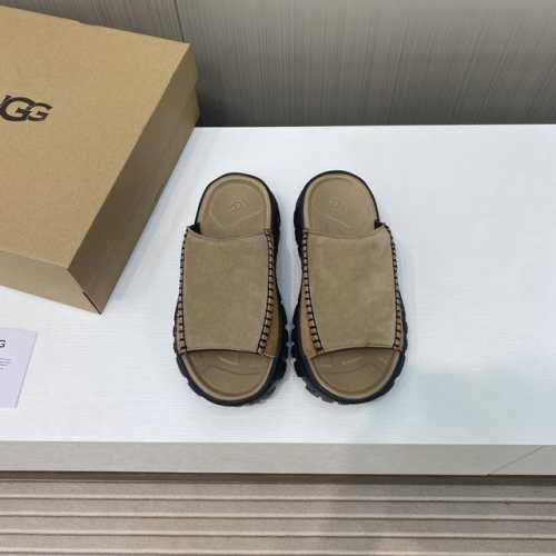 出厂价 Ugg24Ss春夏爆款松糕厚底拖鞋 主打一个随心索性 简单大方不失优雅 夏天的专属浪漫 增高神器 大底高度5.8Cm 面料:原版定制羊猄 内里:原版定制