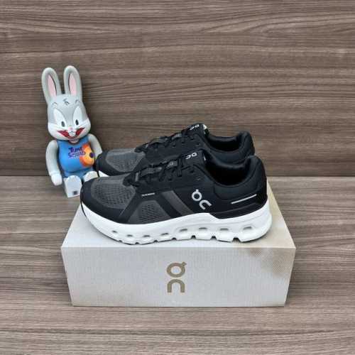 顶级版本on昂跑 Cloudrunner 2 舒适简约 织物耐磨透气 低帮 休闲跑步鞋。 瑞士高性能运动品牌on打造的此系列作品，鞋面由再生聚酯纤维和网眼布制成
