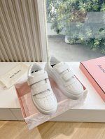 G035代购级别现货供应高版acne Studios经典魔术贴平底笑脸真皮休闲板鞋运动女鞋小白鞋 面料：牛皮 内里：原版网 鞋底：原版开模 尺码：35-41 4