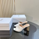 Dior 迪奥24S秋冬新品 鞋面采用进口小牛皮 内里采用羊皮内里 意大利进口牛皮大底 跟高：9.5Cm 码数：35-39 40 41 42定做 编号096-8