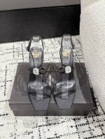 350 saint Laurent 圣罗兰 25/春夏全新走秀款大水钻高跟鞋凉鞋 唯有Ysl最懂女人心，不接受反驳，超级无敌女人味神器，女人必备（Z品全身定制、