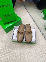 出厂460 Bottega Venet* 真皮 金属结绳配饰 Astaire乐福拖鞋 当今流行的又一趋势 天花板啦 双色 色百搭精致平底 包裹面料 同色跟皮 用