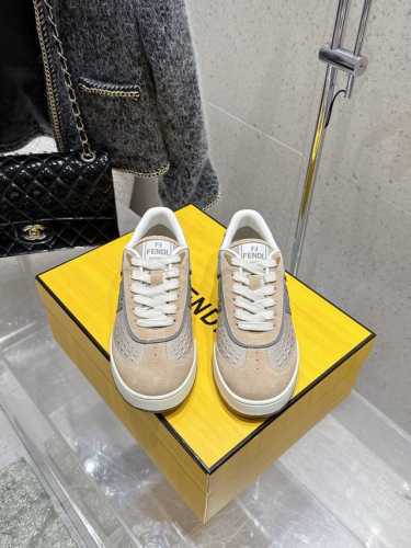 430 男10 fendi·芬迪 2025Ss新款 Match系列情侣款滑板鞋篮球鞋休闲运动鞋 顶级版本原版购入开发做货 设计师Kim Jones打造的首款运动