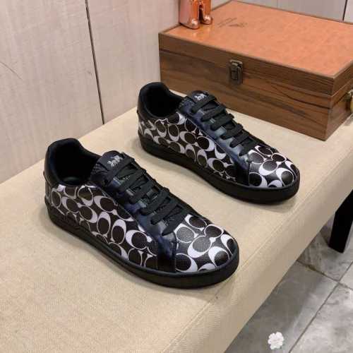 新款: 厂价: 蔻驰coach* 最新爆款休闲鞋，顶端品牌奢侈～代购，顶级～质量。鞋面選用进口透气牛皮搭配材质透气羊皮垫脚 精细做工。原版个性时尚柔软橡膠耐磨防