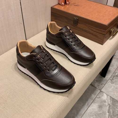 新款: 厂价: Boss* 最新爆款休闲鞋，顶端品牌奢侈～代购，顶级～质量 鞋面選用进口透气牛皮搭配材质透气羊皮垫脚 精细做工 原版个性时尚柔软橡膠耐磨防滑大底