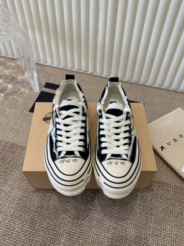 吴建豪 Xvessel G.O.P Lows 低帮帆布板鞋 重工软木硫化鞋这款鞋已经是网红人手必备的凹造型神器，乞丐破边的设计让它非常有辨识度，低帮帆布鞋的造型