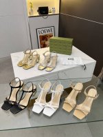 古驰粗跟爆款面料牛皮 、内里垫角羊！水钻电镀跟高6.5厘米！标准码数35 40 41订做不退放 出价