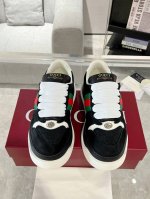 Gucci全新 Screener系列织带厚底运动鞋 最新款胖丁厚底脏脏鞋 情侣款休闲鞋，6cm增高鞋 所有细节 材质 舒适度 全部跟原版一样了 复刻度98%。码