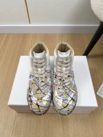 高版本涂鸦情侣款Maison Margiela *马吉拉 20252025春夏新品 专柜新款中帮涂鸦德训运动鞋系列～MM6马吉拉经典阿甘复古休闲运动鞋 四季可穿