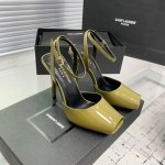 430￥，Saint Laurentysl走秀款鱼嘴高跟凉鞋！上脚炒鸡女人、唯有Ysl最懂女人心不接受反驳，女人神器值得每一个女性入手！做工精致细腻，无可挑剔！