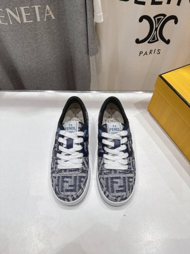 高版本出厂 男码+10 Fendi 芬迪25Ss新款情侣款板鞋休闲运动鞋 Fd Match 原版购入 一比一复刻 设计师Kim Jones打造的首款运动鞋Fen