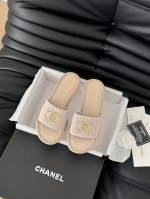 Chanel 25C春夏新款全系列链条拖鞋全系列首发 专柜有的我都有！高版本高品质鞋面牛皮 原版面料 内里羊皮 原版大底Size:35-39 其他码数定